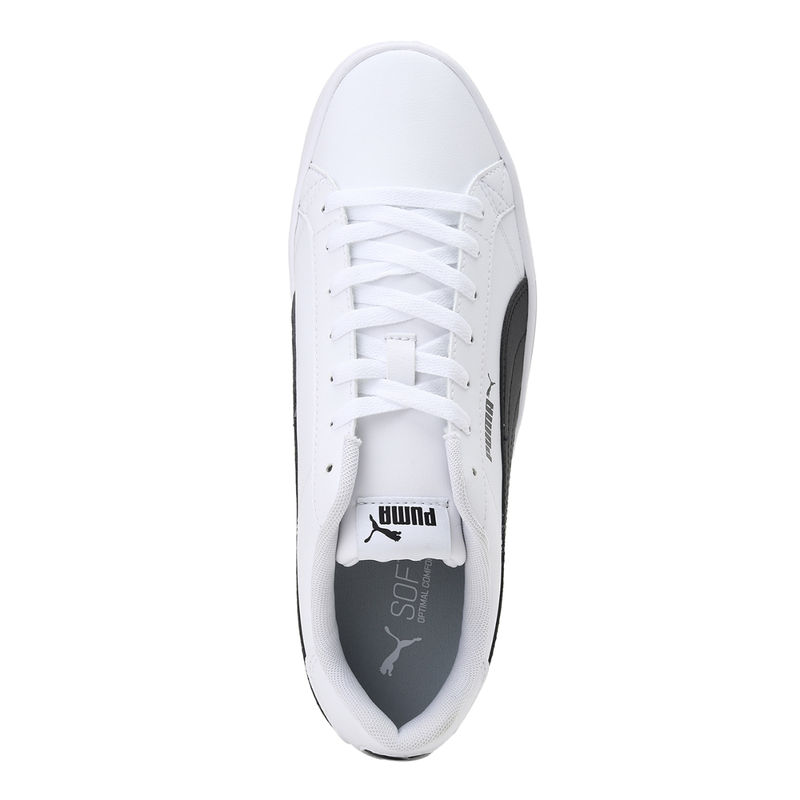 Buy Puma Smash Vulc V3 Lo Unisex White Casual Sneakers Online