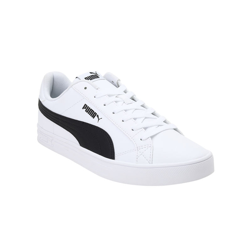 Puma Smash Vulc V3 Lo Unisex White Casual Sneakers: Buy Puma Smash Vulc ...