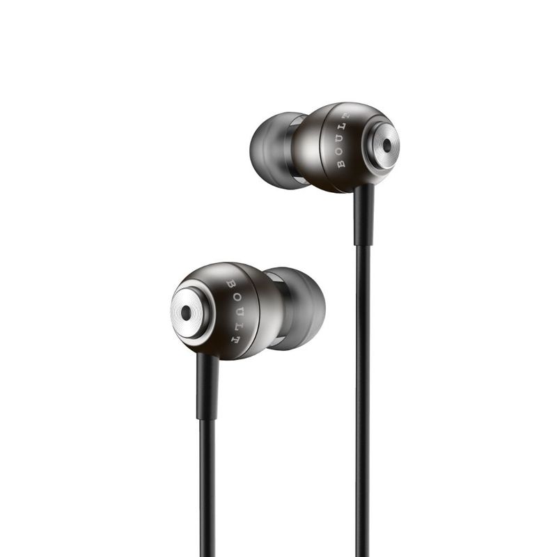 Buy Boult Audio BassBuds StormX in Ear Wired Earphones with Mic and Deep Bass Black Online
