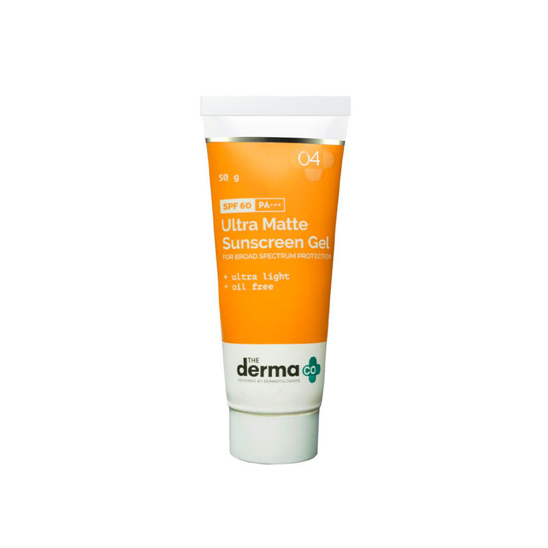 The Derma Co. Ultra Matte Sunscreen Gel With Spf 60 Buy The Derma Co
