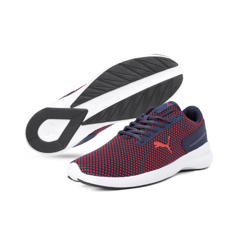 Buy Puma Pacer El V2 Mu Peacoat High Risk Red UK 6 Online