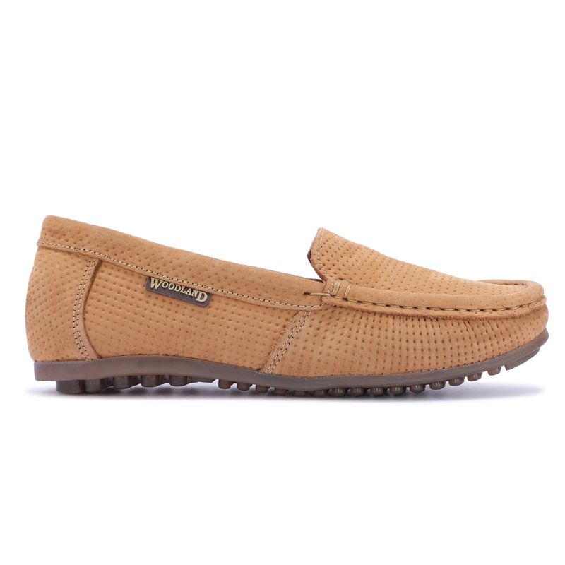 WOODLAND Women's Camel Loafers (UK-3)