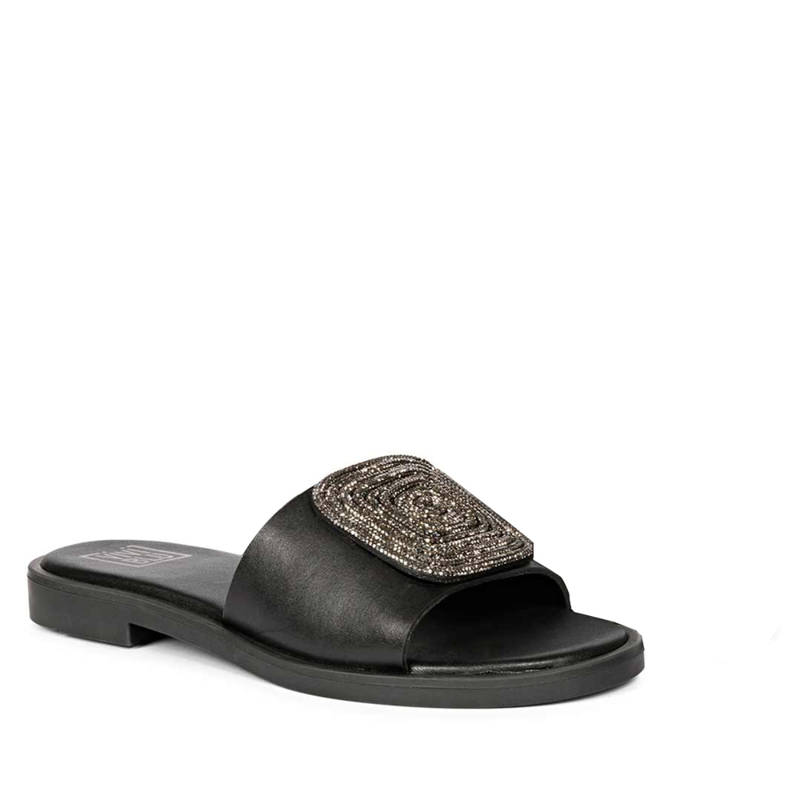 Viviblu Women Black Leather Flats (EURO 36)