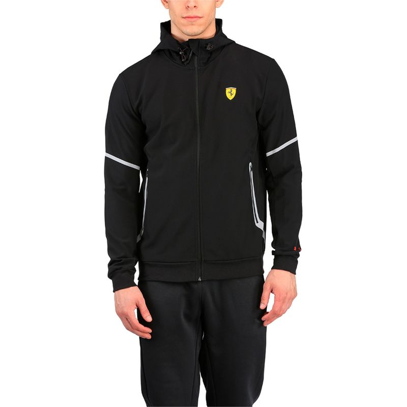 Buy Puma Men's Ferrari Soft Shell Hooded Jacket Online