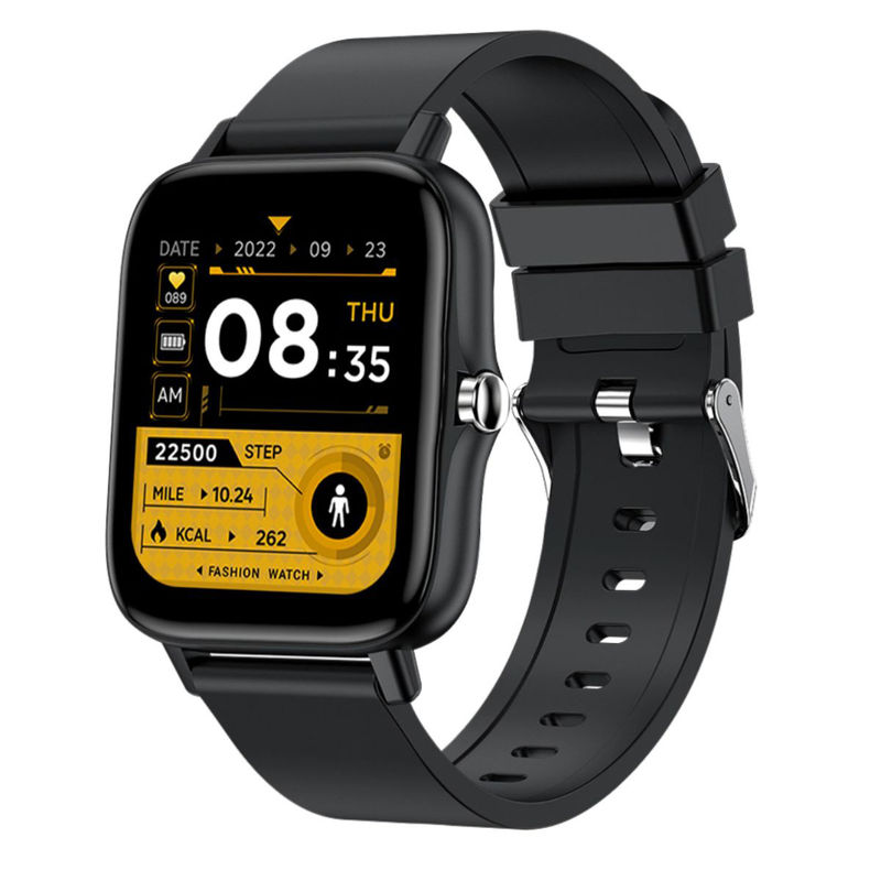 Buy Giordano Black Smart Watch With Bluetooth Voice Calling With