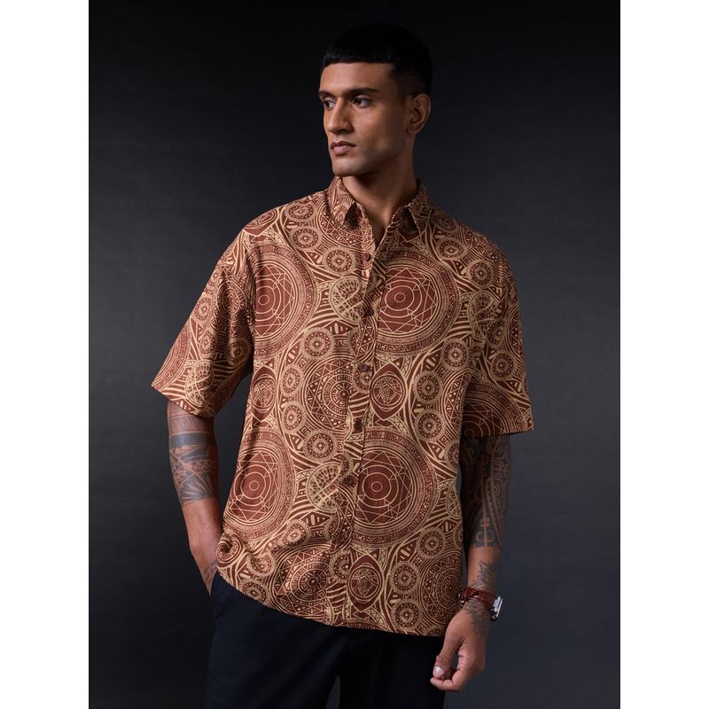 The Souled Store Official Doctor Strange Hawaiian Vibe Shirt (L)