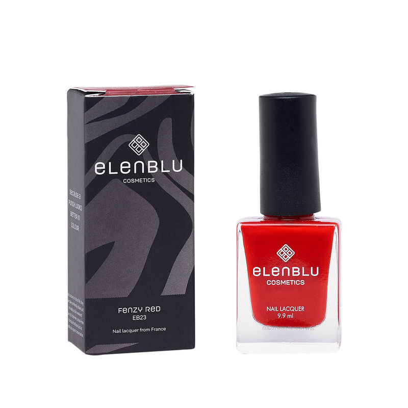 Elenblu Pastels Nail Polish - EB23 Frenzy Red