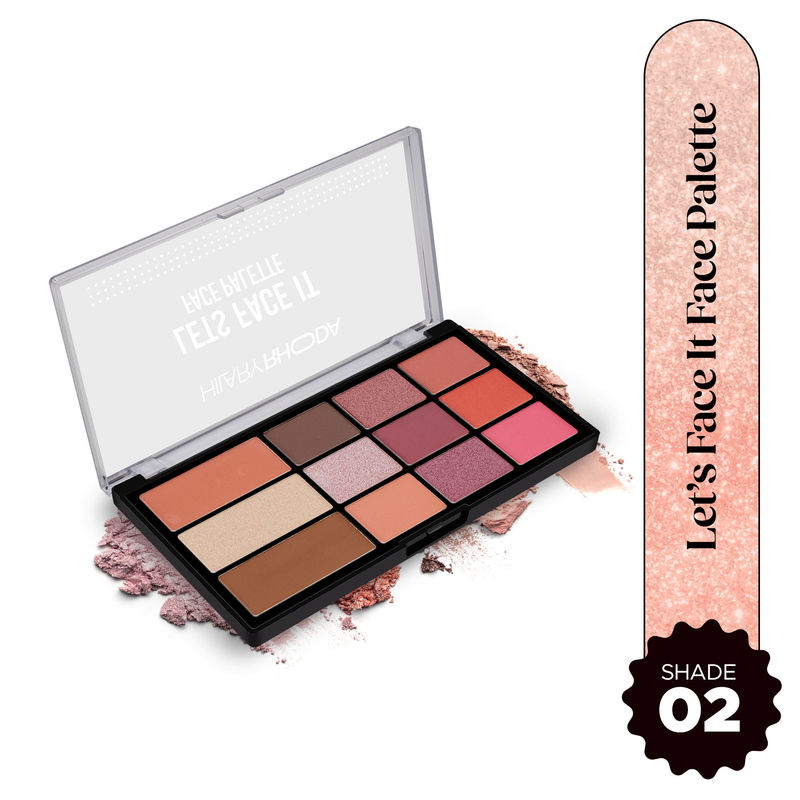 Hilary Rhoda Lets Face It Face Palette - Sun Downer 02