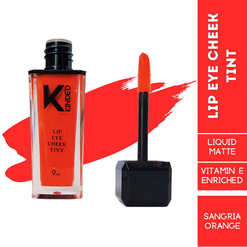 KINDED Lip, Eye & Cheek Tint with Vitamin-E Enriched