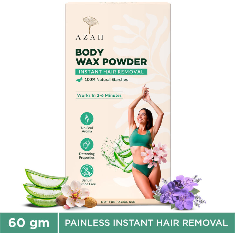 Azah Body Natural And Painless Wax Powder