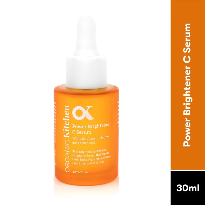 Organic Kitchen Power Brightener C Serum With Ferulic Acid, Hyaluronic