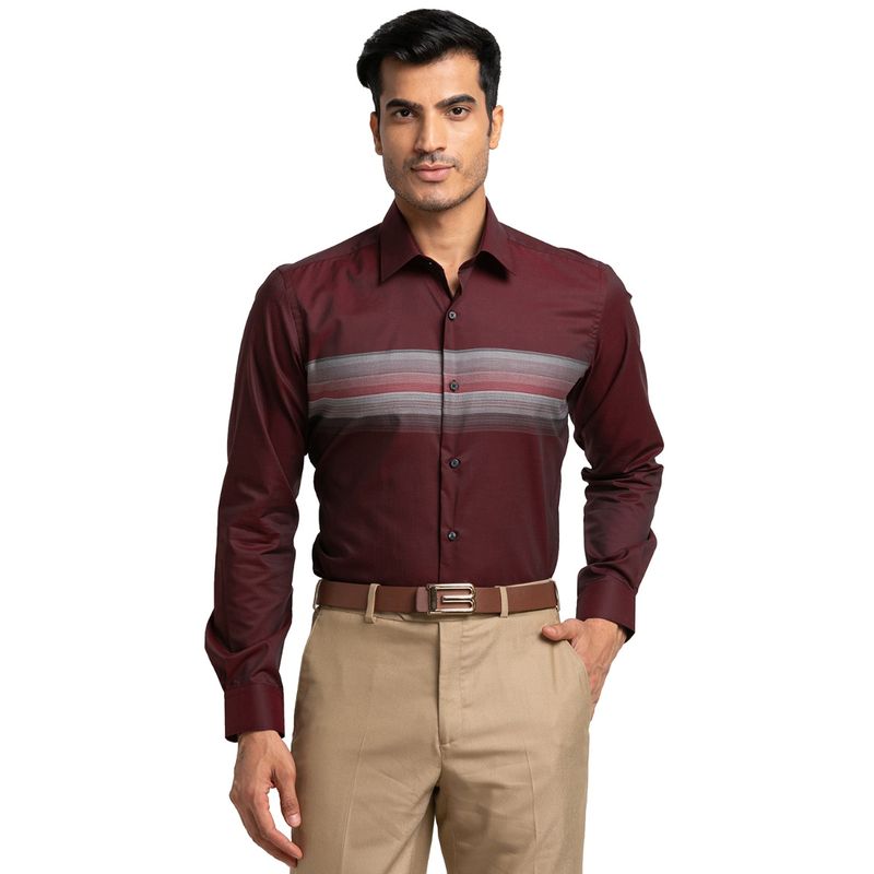 Raymond Medium Maroon Shirt (39)