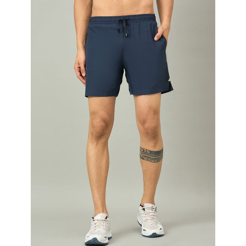 Dida Men Navy Blue Running Shorts (M)