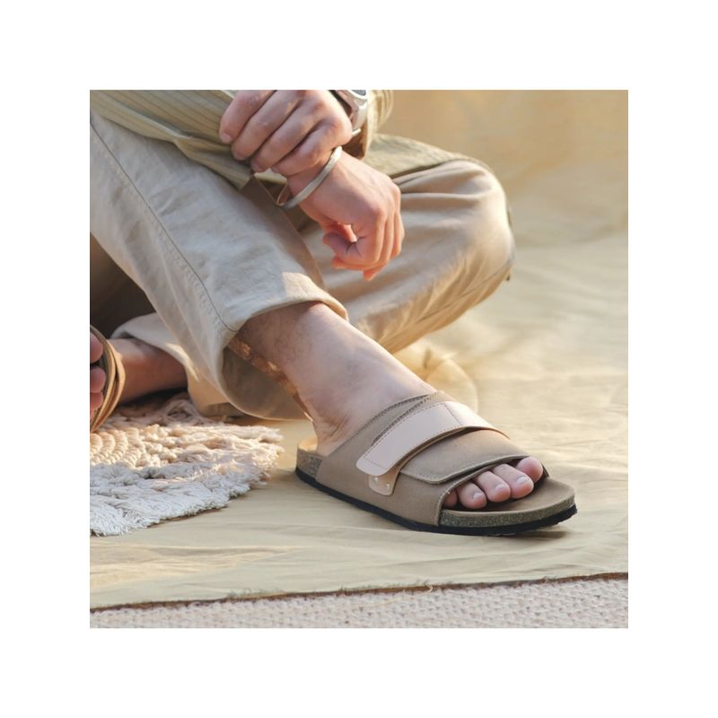 Coral Haze Ruben Taupe Sliders (EURO 42)