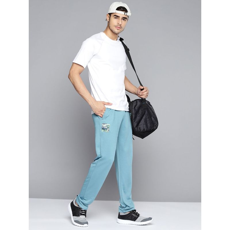 Alcis Men Blue Solid Slim Fit Track Pants (S)
