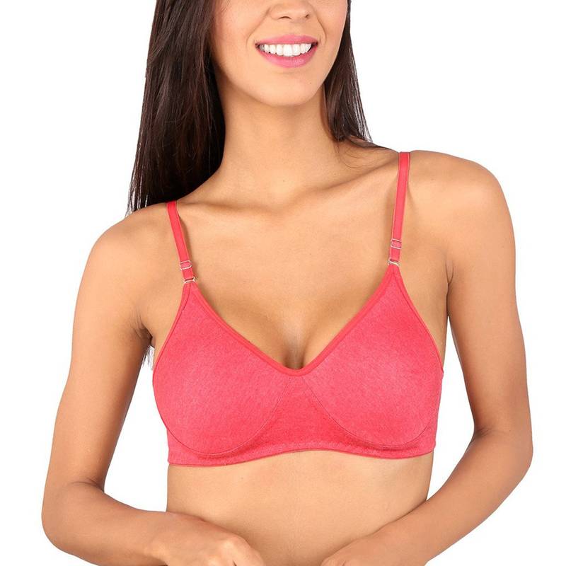 Bralux Bela T-Shirt Bra Melange Red (30B)