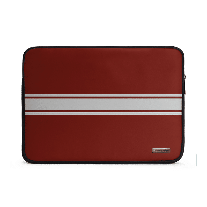 Dailyobjects Brick Stripes Zippered Sleeve For Laptop/macbook - 13 Inch