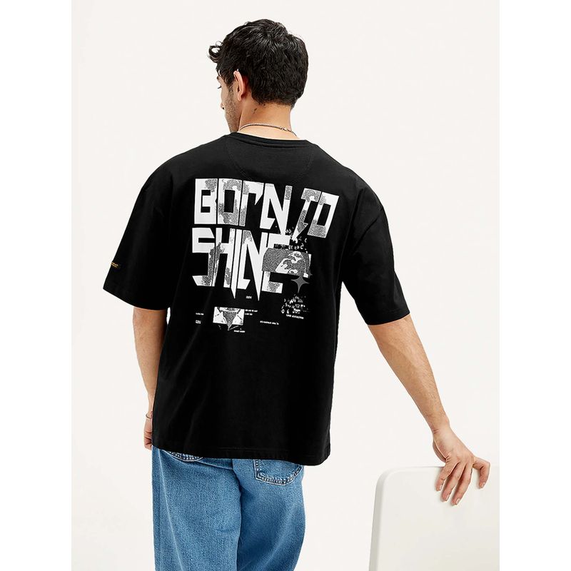 Levi's Black Typography T-Shirt (L)