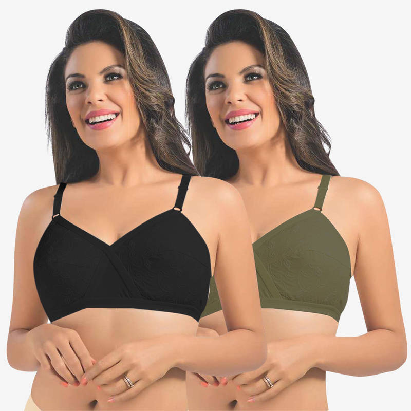 Sonari Unique Non Padded Regular Bra - Multi-Color (34C)