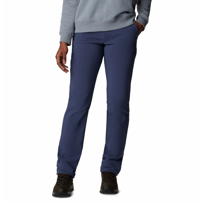 Columbia Womens Blue Back Beauty Softshell Trekking Hiking Sweatpants (30)