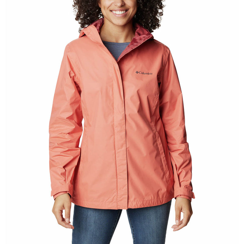 Columbia Womens Coral Arcadia Ii Full Sleeve Trekking Hiking Rain