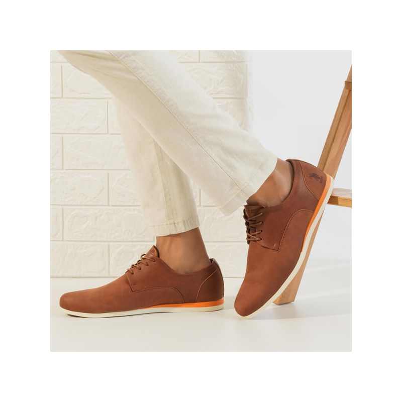 U.S. POLO ASSN. Clest 2.0 Stylish Smart Brown Casual Sneakers for Men (UK 10)