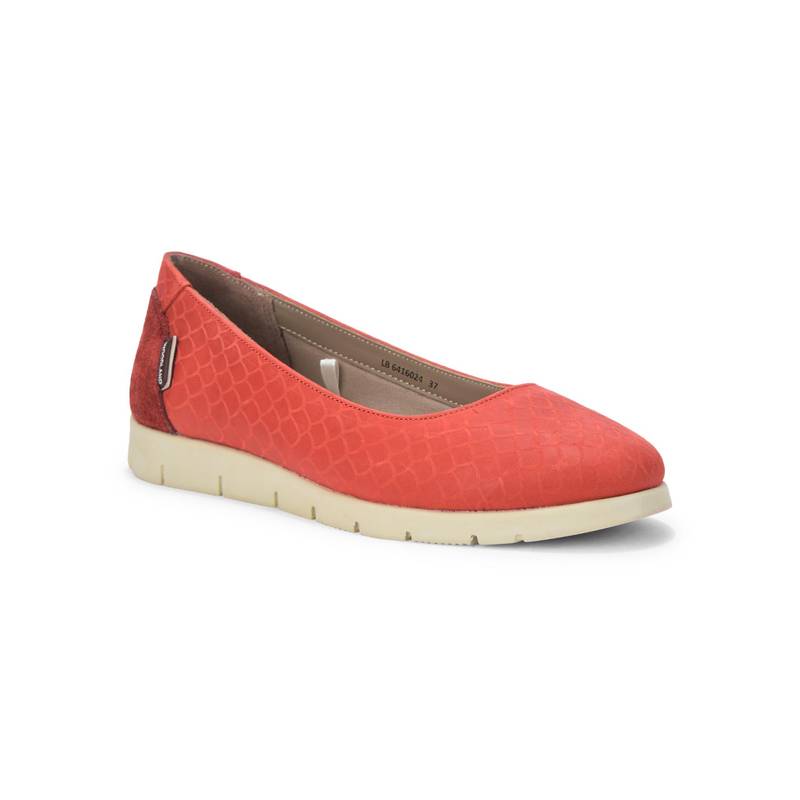 WOODLAND Women Red Ballerinas (EURO 38)