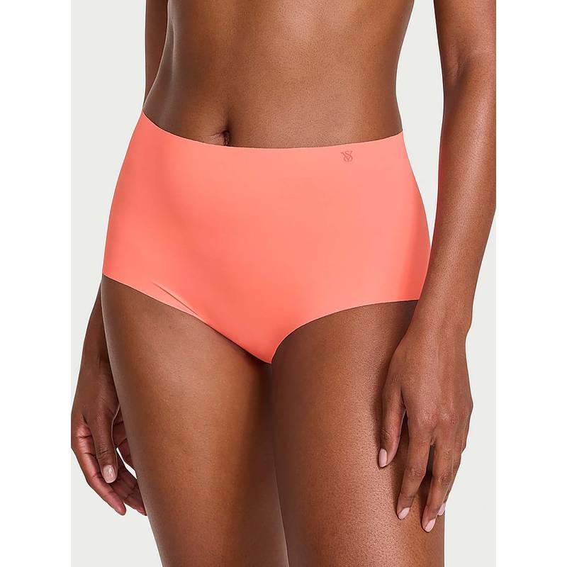 Victoria's Secret Red Solid Regular Brief Panty (XS)