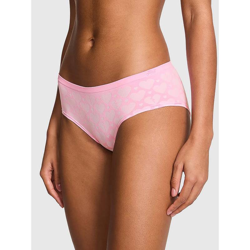 Victoria's Secret Pink Self Design Regular Brief Panty (L)