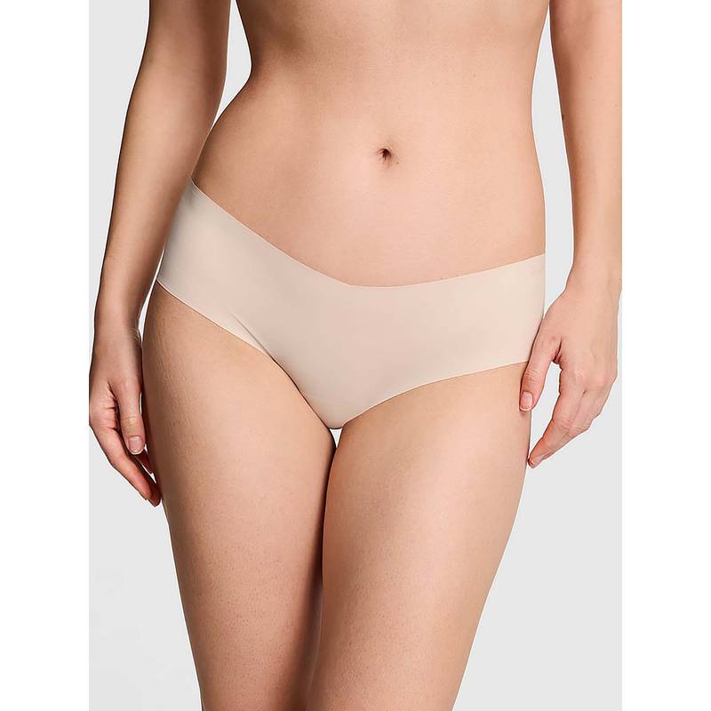 Victoria's Secret Beige Solid Regular Brief Panty (M)