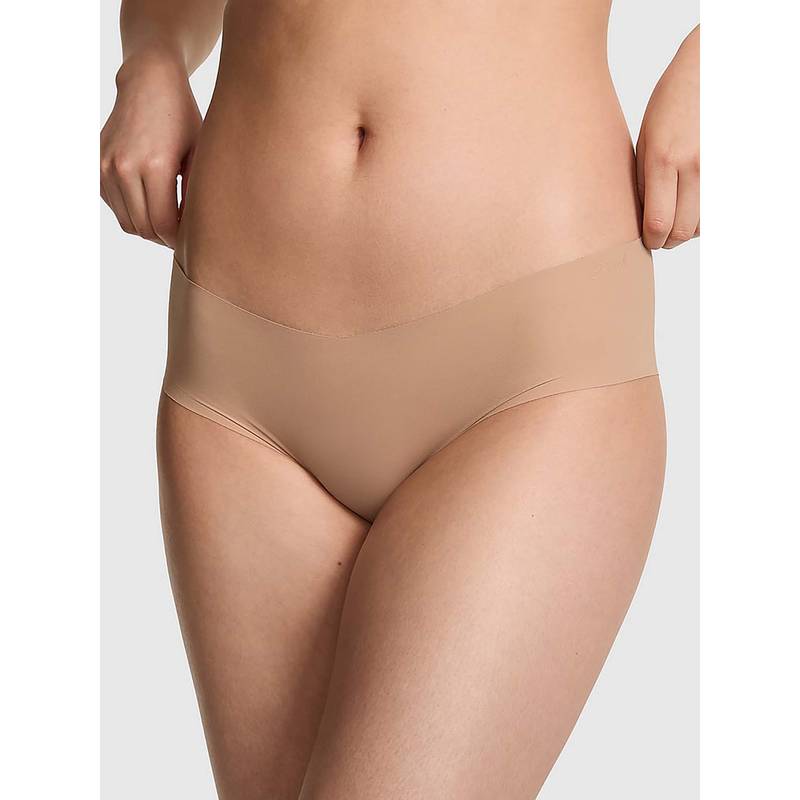 Victoria's Secret Beige Solid Regular Brief Panty (XS)