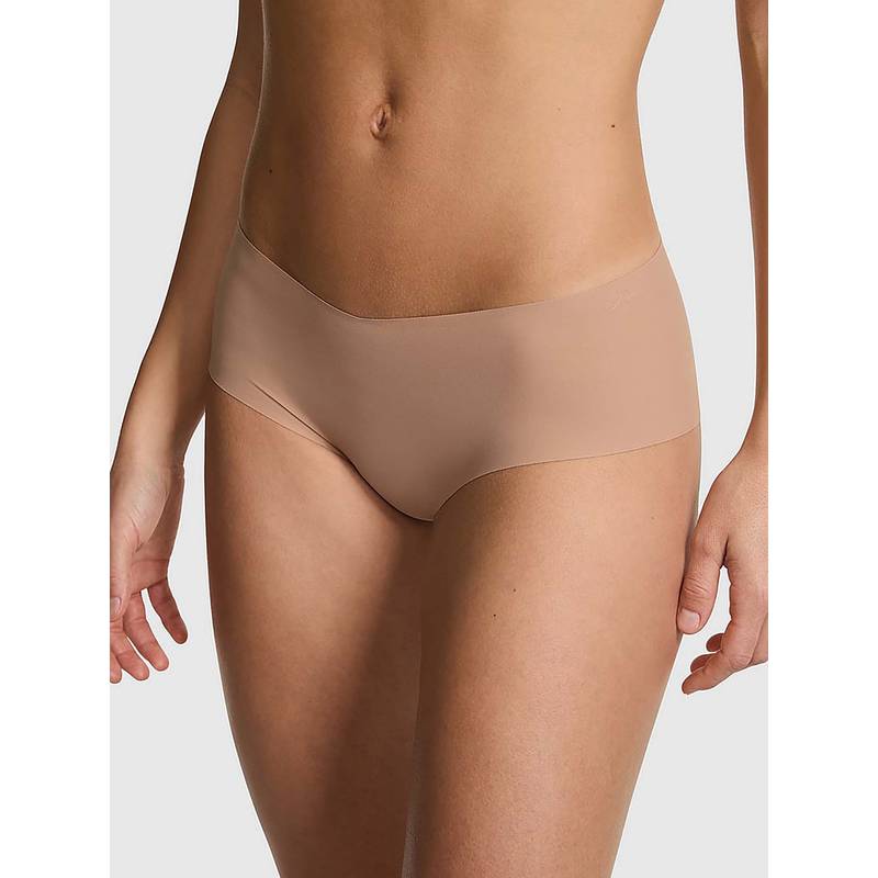 Victoria's Secret Beige Solid Regular Brief Panty (XS)