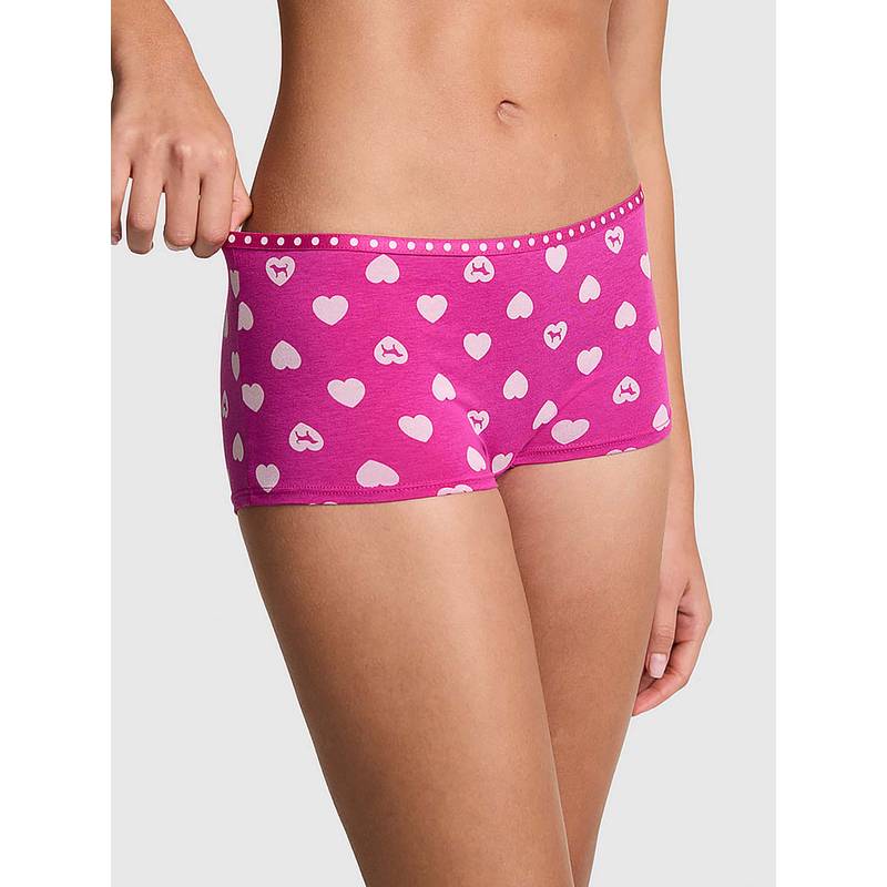 Victoria's Secret Pink Printed Regular Boyshorts (XS)