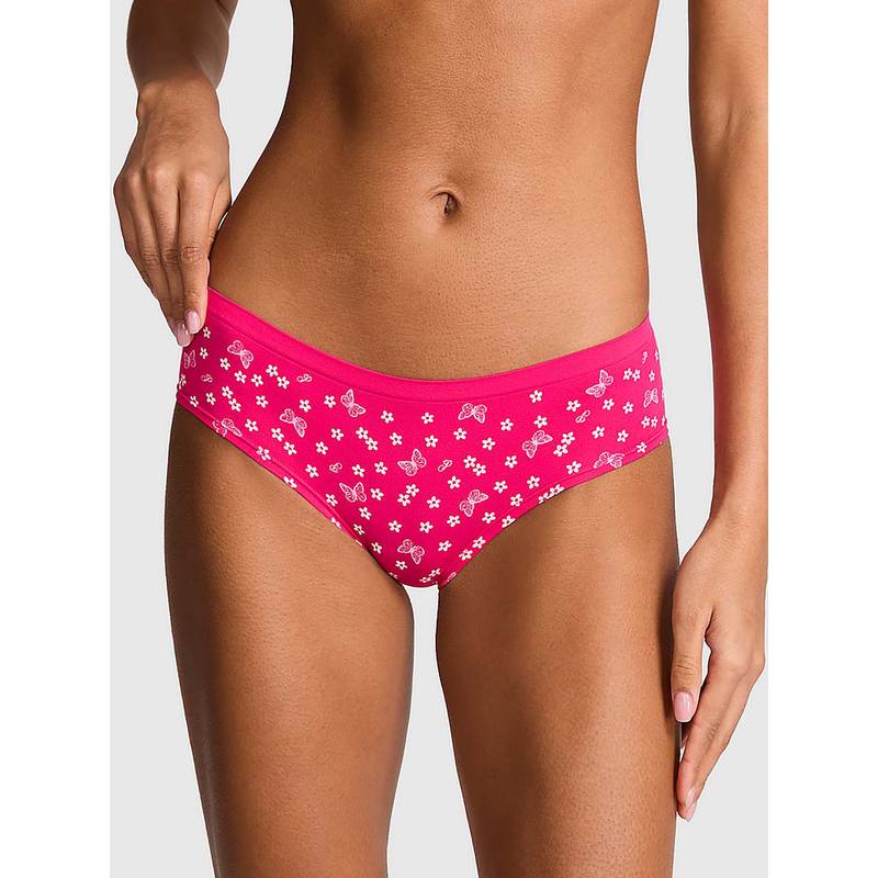 Victoria's Secret Pink Printed Regular Brief Panty (XL)