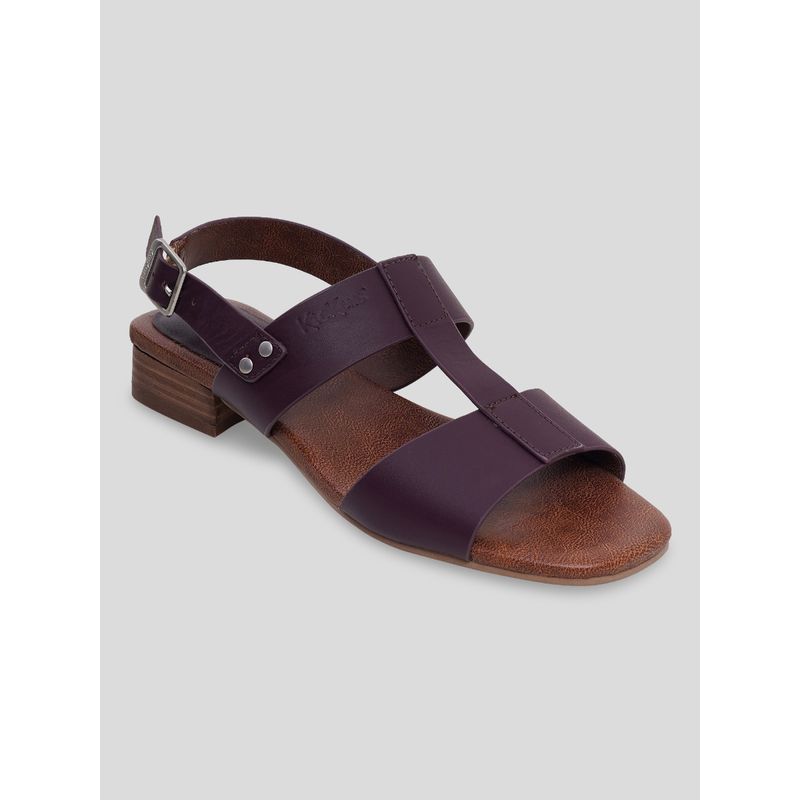 Kickers BUCLY Burgandy Women Sandals (EURO 36)