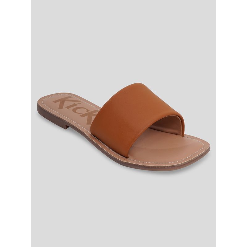 Kickers GIPSI Tan Women Flats (EURO 36)