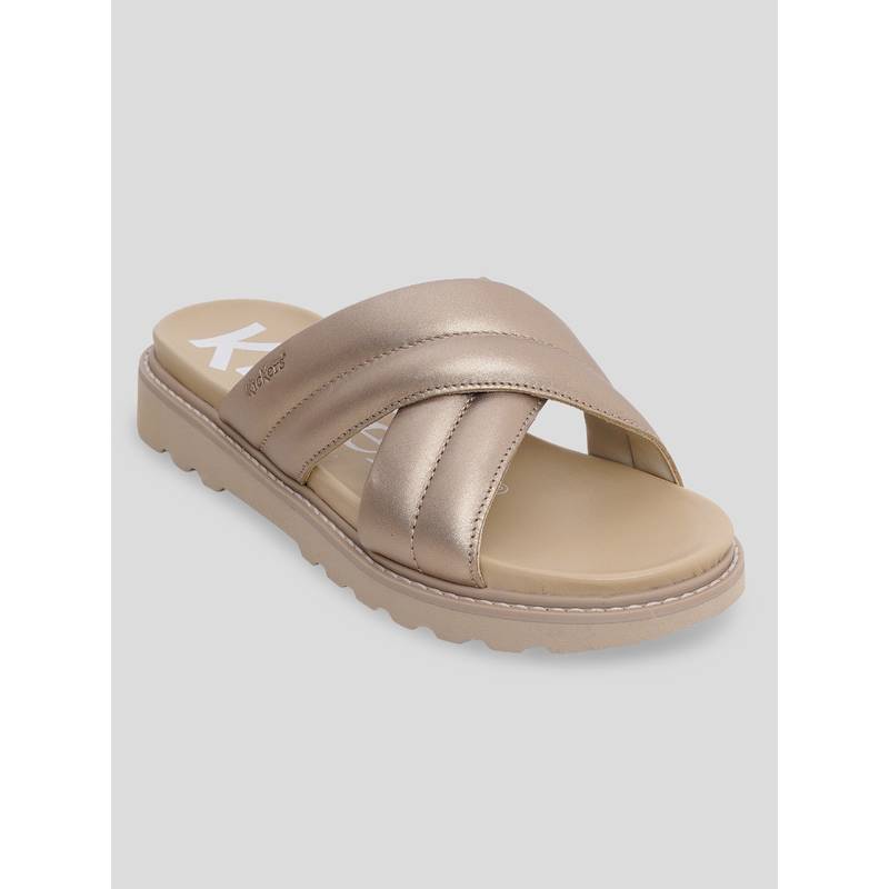 Kickers NEALINE Gold Women Sandals (EURO 36)