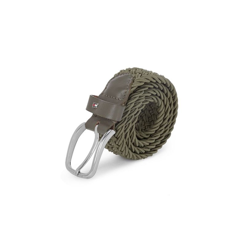 Tommy Hilfiger Marcus Mens Nylon Belt Green Small S