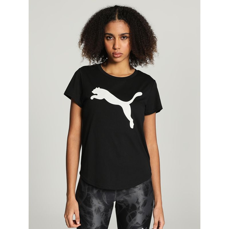 Buy Puma Evostripe Women Black T Shirt Online