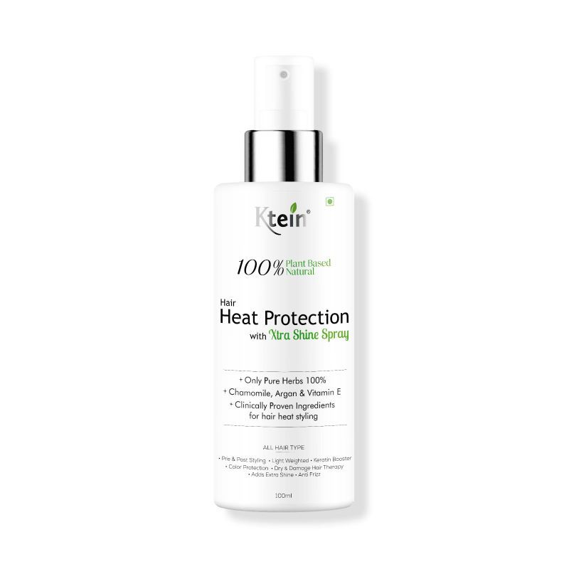 Ktein 100% Natural Plant Base Hair Heat Protection Spray With Extra Shine