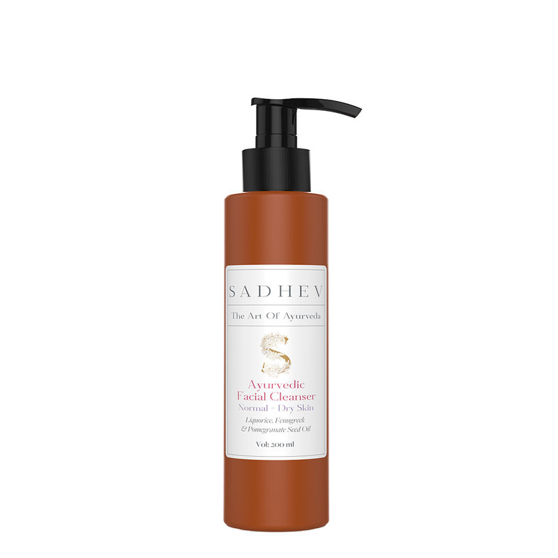 SADHEV Ayurvedic Facial Cleanser Normal - Dry Skin