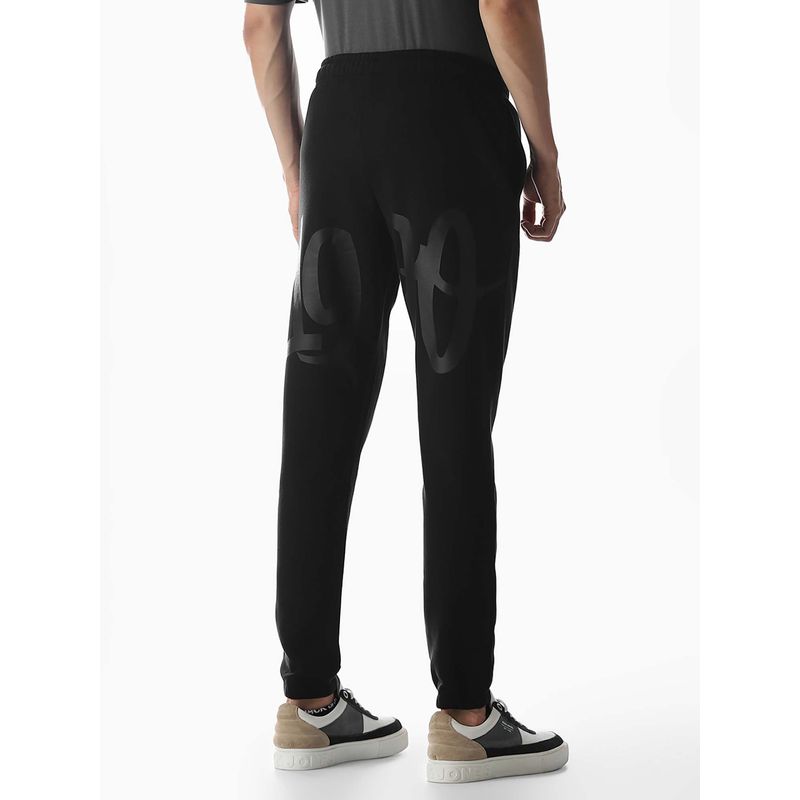 Jack & Jones Men Black Regular Fit Joggers (L)