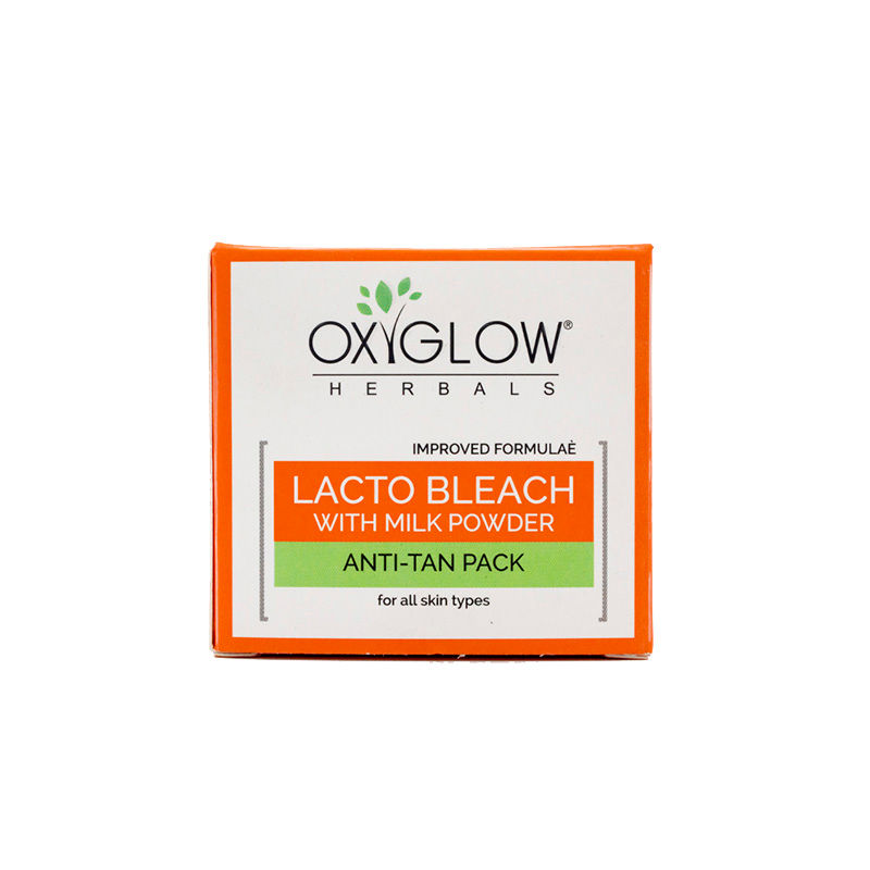 Oxyglow Herbals Lacto Bleach Cream - Anti-Tan Pack