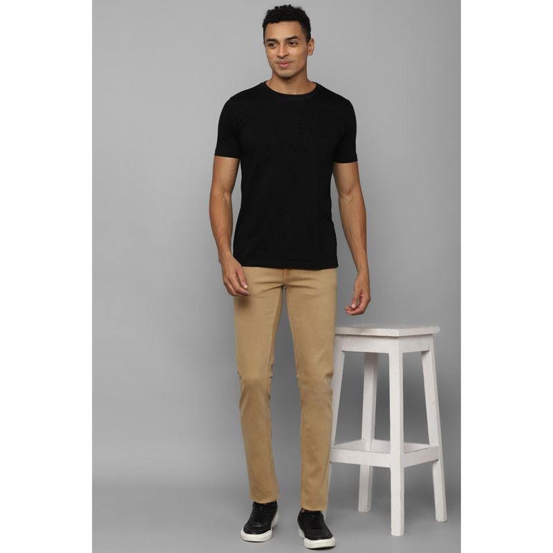 Allen Solly Men Beige Skinny Fit Dark Wash Jeans (36)