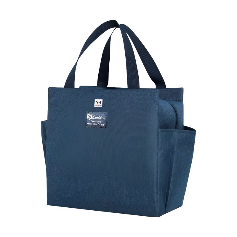 Buy NFI Essentials Blue Unisex Insulated Large Lunch Bag Online