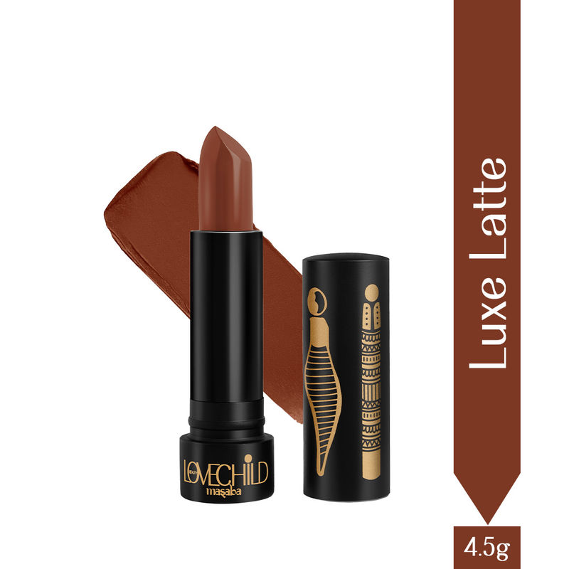 LoveChild Masaba Bare Browns Ultra Matte Lipstick - Luxe Latte