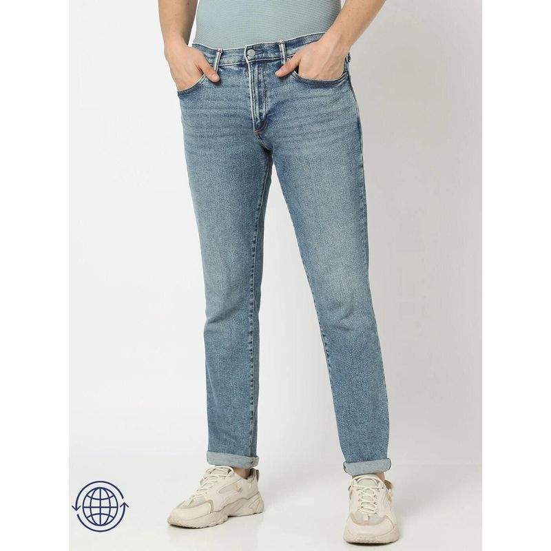 GAP Mens Stretch Heavy Wash Relaxed Fit Jeans (30)