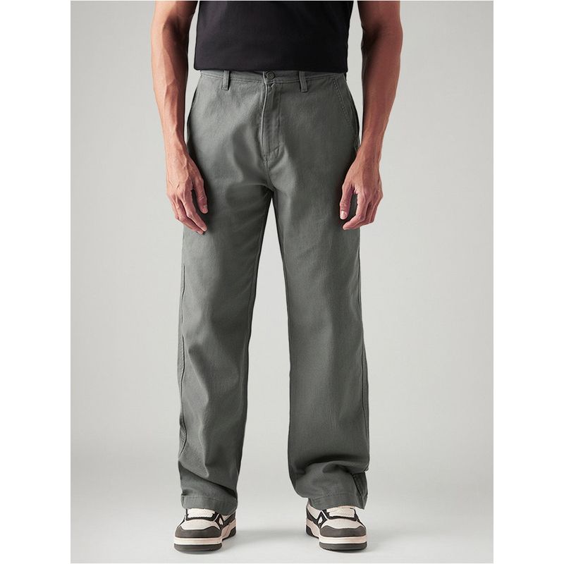 Levi's Grey Loose Fit Mid Rise Chinos (30)