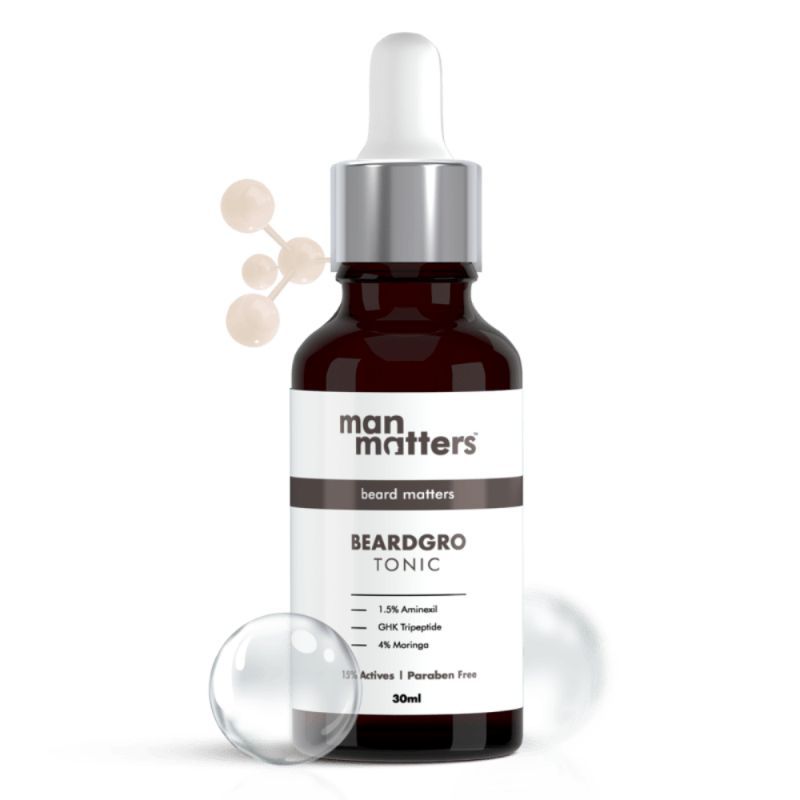 Buy Man Matters Beardgro Beard Growth Tonic For A Thicker Beard Online