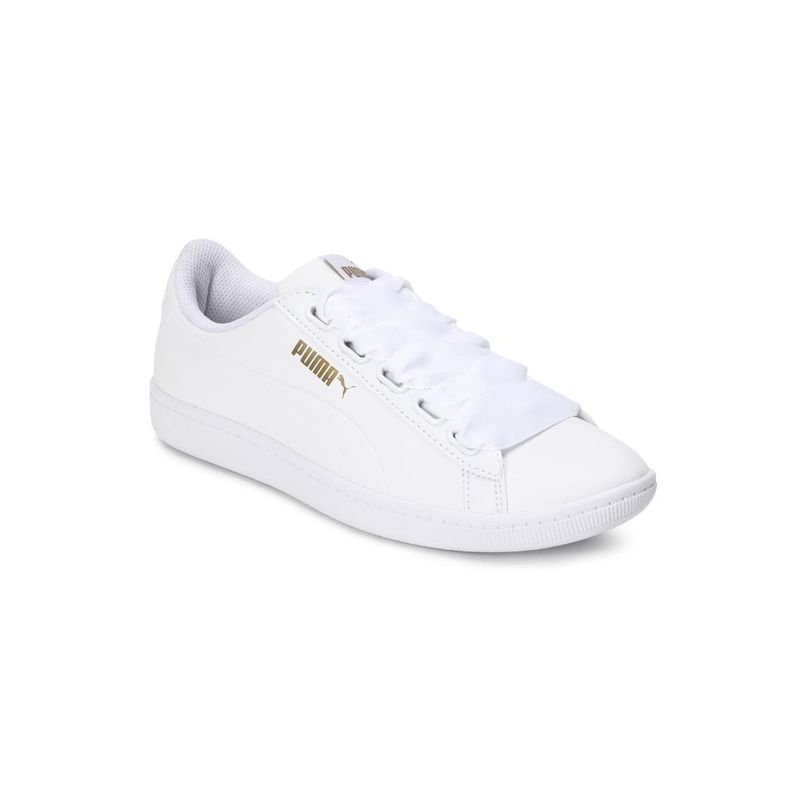 Puma vikky ribbon hotsell white